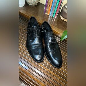 Stacy Adams Classic Black Oxfords leather